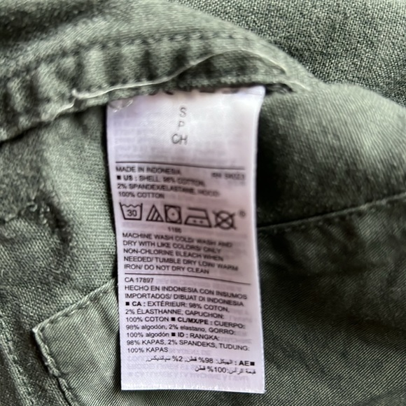 Old Navy Men’s Utility Jacket-size S - Picture 5 of 5